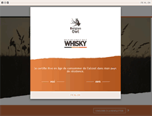 Tablet Screenshot of belgianwhisky.com